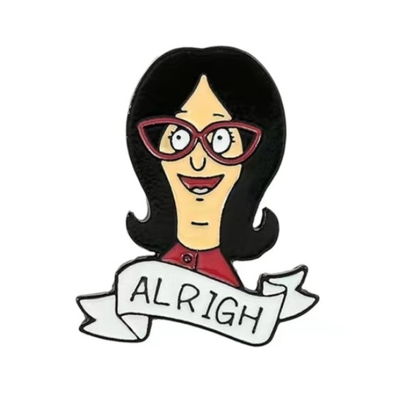 (3/$15) Bob’s Burgers Enamel Pin - Picture 1 of 2